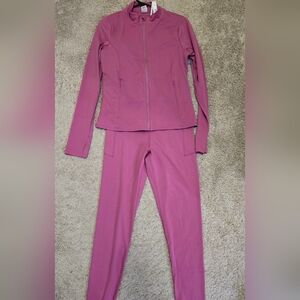 Pink Relay Sport Outfit Size L NWT